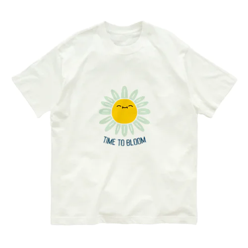 お花SMILE オーガニックコットンTシャツ