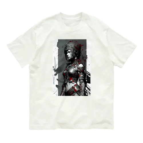 Cyber android girl ZK2801 オーガニックコットンTシャツ