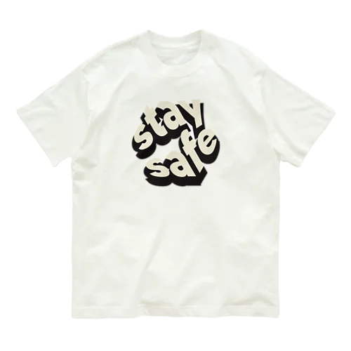 STAY SAFE Organic Cotton T-Shirt