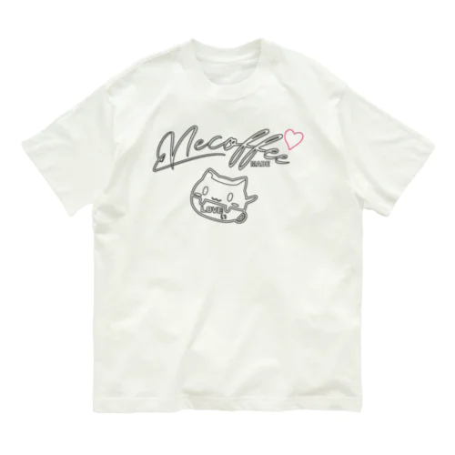 Tシャツペット　ネコーヒーLOVEぃちゃん❤️ Organic Cotton T-Shirt