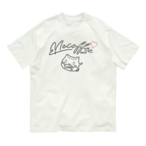 Tシャツペット　ネコーヒーLOVEぃちゃん❤️ オーガニックコットンTシャツ