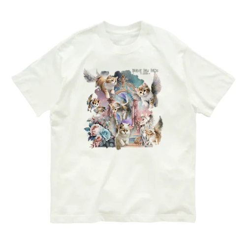 We got you. （R）ねこT オーガニックコットンTシャツ