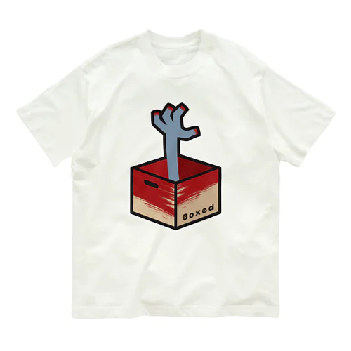 【Boxed * Horror】カラーVer オーガニックコットンTシャツ