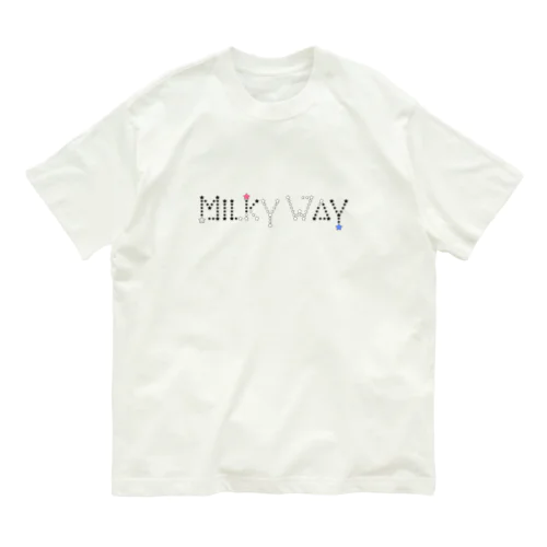 Milky Way オーガニックコットンTシャツ