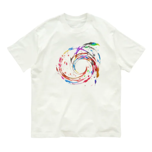 彩渦 Organic Cotton T-Shirt