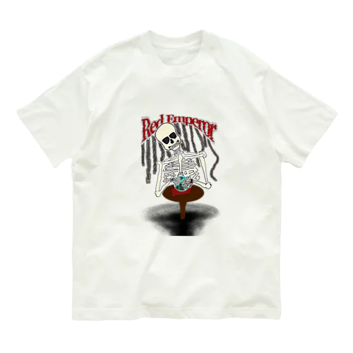 ~架空のバンドT~ Red Emperor Organic Cotton T-Shirt