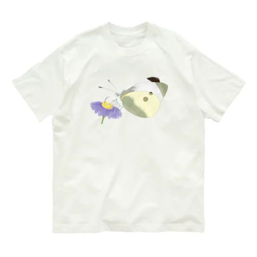 モンシロチョウ(せいちゅう) Organic Cotton T-Shirt