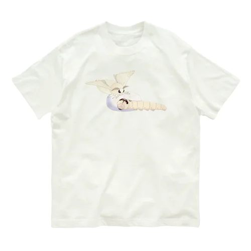 カイコガ(しゅうごう) Organic Cotton T-Shirt