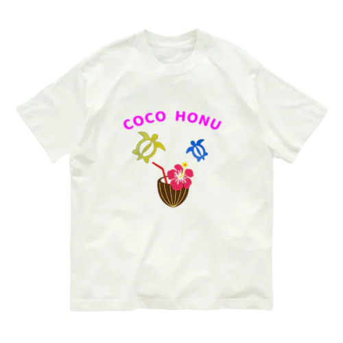 COCO HONUオリジナルTシャツ オーガニックコットンTシャツ