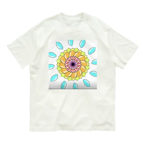 美味しそうなマンダラ Organic Cotton T-Shirt