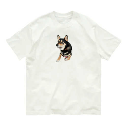 黒柴ごまちゃんのアイテム Organic Cotton T-Shirt