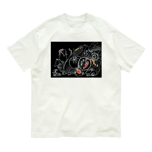 夏_水と野菜 Organic Cotton T-Shirt