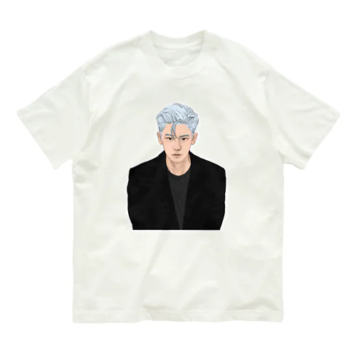 EXO PARK CHANYEOL fanart  オーガニックコットンTシャツ