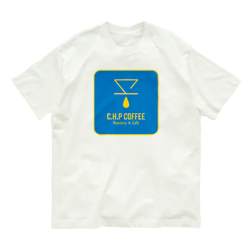 『C.H.P COFFEE』ロゴ_02 オーガニックコットンTシャツ