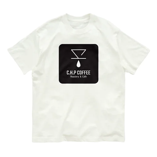 『C.H.P COFFEE』ロゴ_04 オーガニックコットンTシャツ