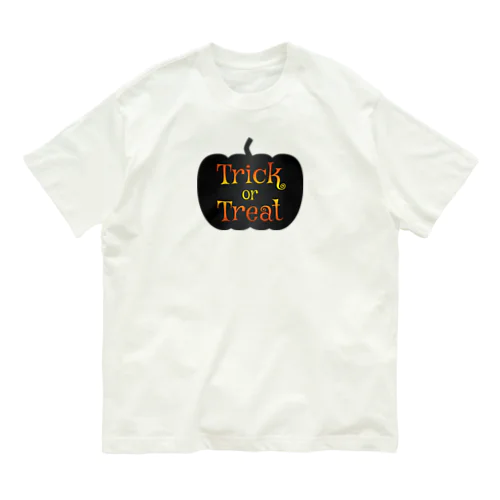 トリックオアトリートカボチャ Organic Cotton T-Shirt