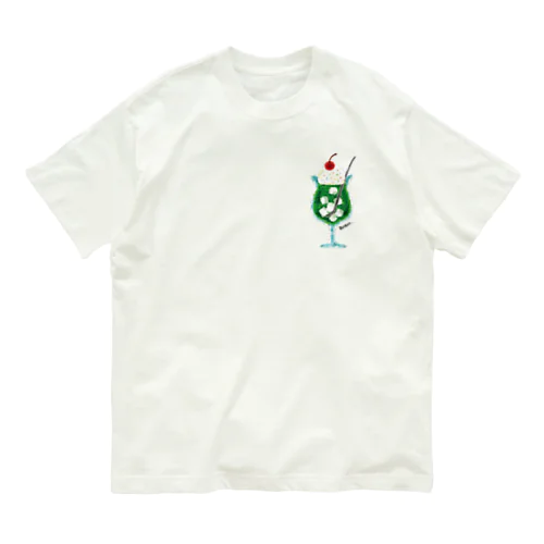 メロンクリームソーダ Organic Cotton T-Shirt