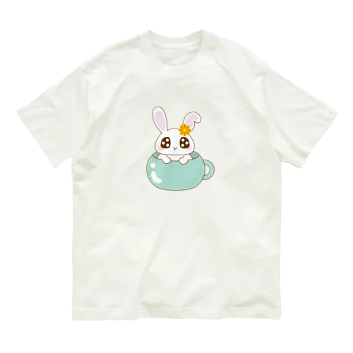 マグカップうさぴょん Organic Cotton T-Shirt