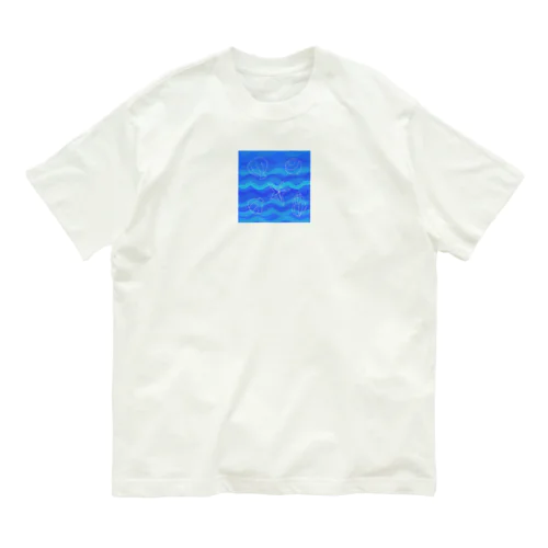 夏の海 オーガニックコットンTシャツ