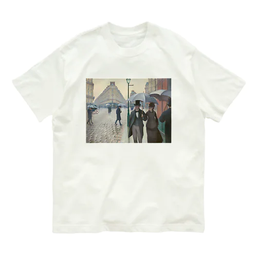 パリの通り、雨 / Paris Street; Rainy Day Organic Cotton T-Shirt