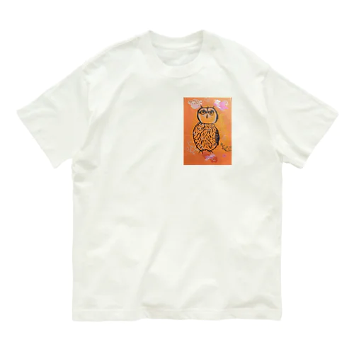 ふくろう🦉 Organic Cotton T-Shirt