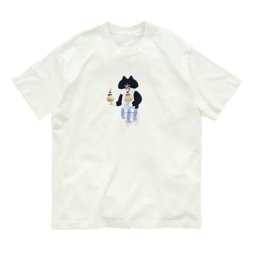 喫茶店の猫（プリンバイトリーダー） Organic Cotton T-Shirt