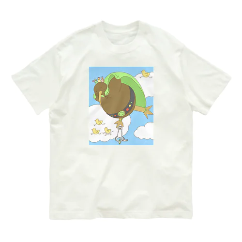 キーウィマンとゆかいな仲間たち Organic Cotton T-Shirt