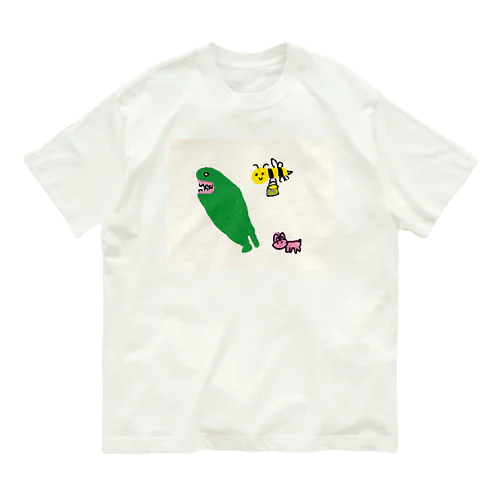 甥っ子デザインTシャツその１ Organic Cotton T-Shirt