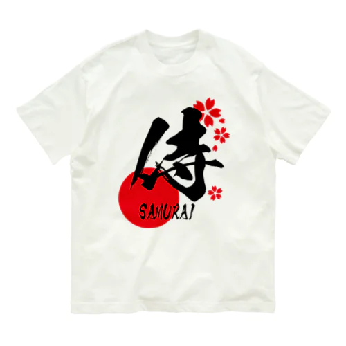 日本の「侍」アイテム Organic Cotton T-Shirt