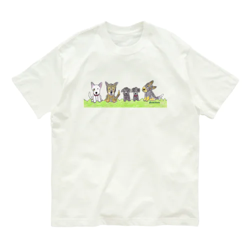 保護犬&元保護犬たち Organic Cotton T-Shirt