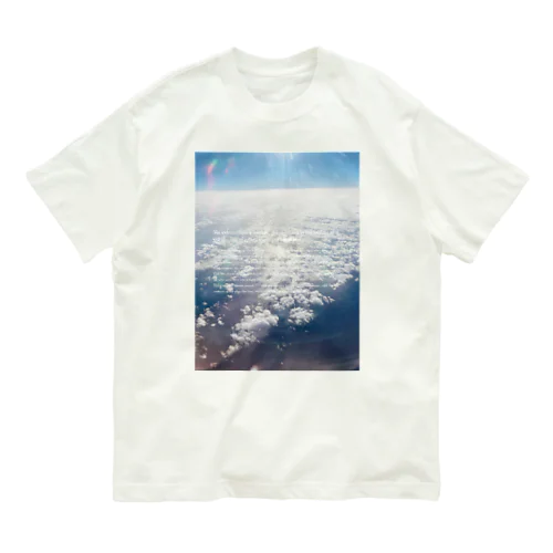 【英】「夏のよろこび」（雲の上） Organic Cotton T-Shirt