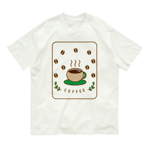 リラックスコーヒー オーガニックコットンTシャツ