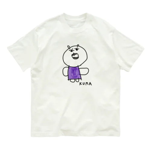 くま Organic Cotton T-Shirt