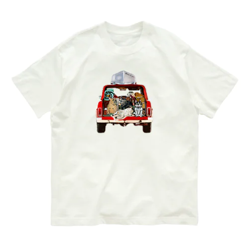 BUHI in キャンピングカー オーガニックコットンTシャツ