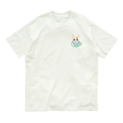 マグカップうさぴょん Organic Cotton T-Shirt