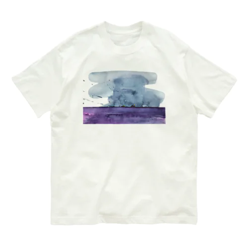 The Quiet Sea After a Storm ー嵐の後の静かな海ー オーガニックコットンTシャツ