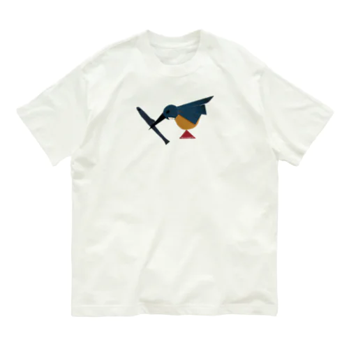 カワセミさん Organic Cotton T-Shirt