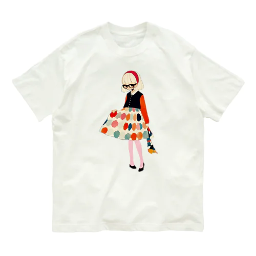 カラフルドット Organic Cotton T-Shirt