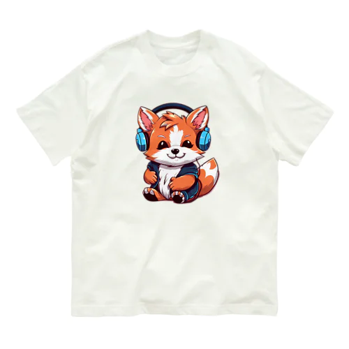 可愛いレッサーパンダ Organic Cotton T-Shirt