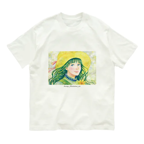 作品「間奏曲」の女の子 Organic Cotton T-Shirt