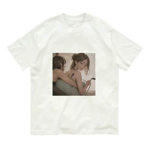 both of us オーガニックコットンTシャツ