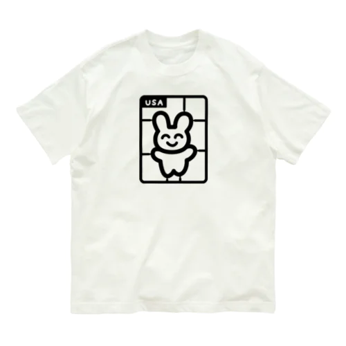 うさぎプラモ Organic Cotton T-Shirt