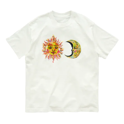 太陽と月 Organic Cotton T-Shirt