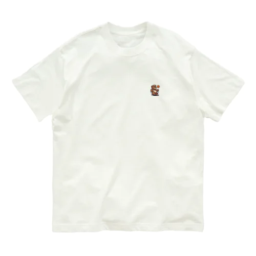 エースバスケットベアー バズ君 Organic Cotton T-Shirt