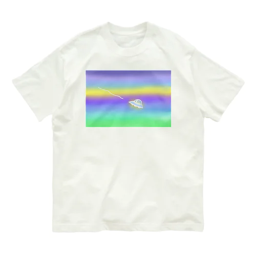 UFOめっけた！ オーガニックコットンTシャツ