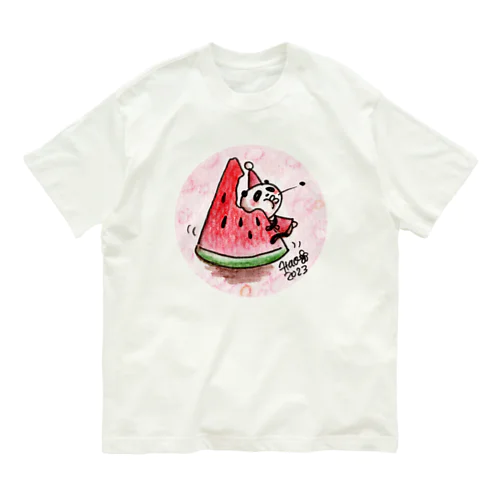 スイカのタネププ〜！ Organic Cotton T-Shirt