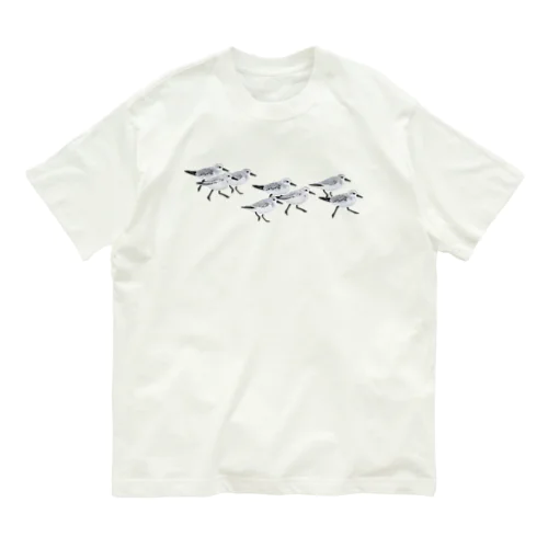 ミユビシギさん Organic Cotton T-Shirt