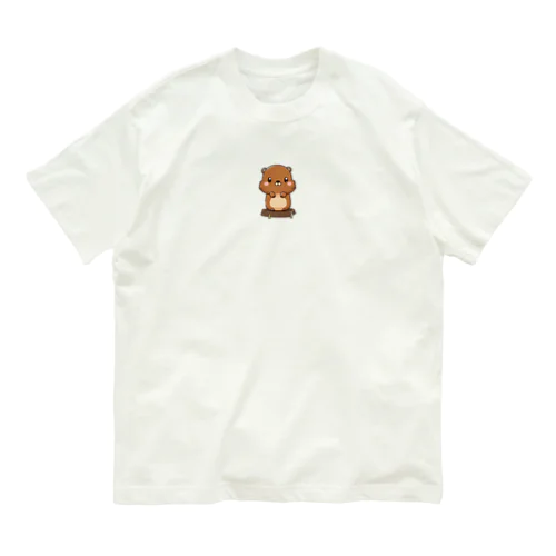 カピバラくん オーガニックコットンTシャツ