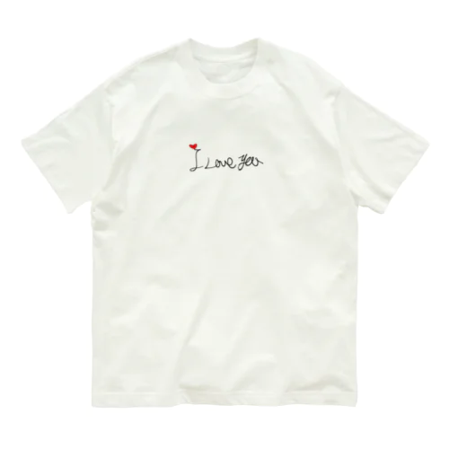 アイラブユー Organic Cotton T-Shirt