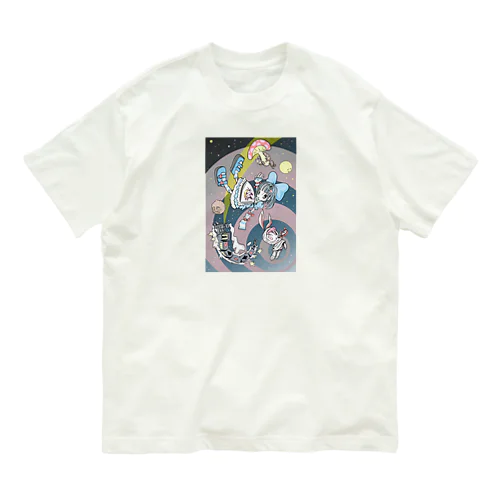 alice in Ihatov  オーガニックコットンTシャツ